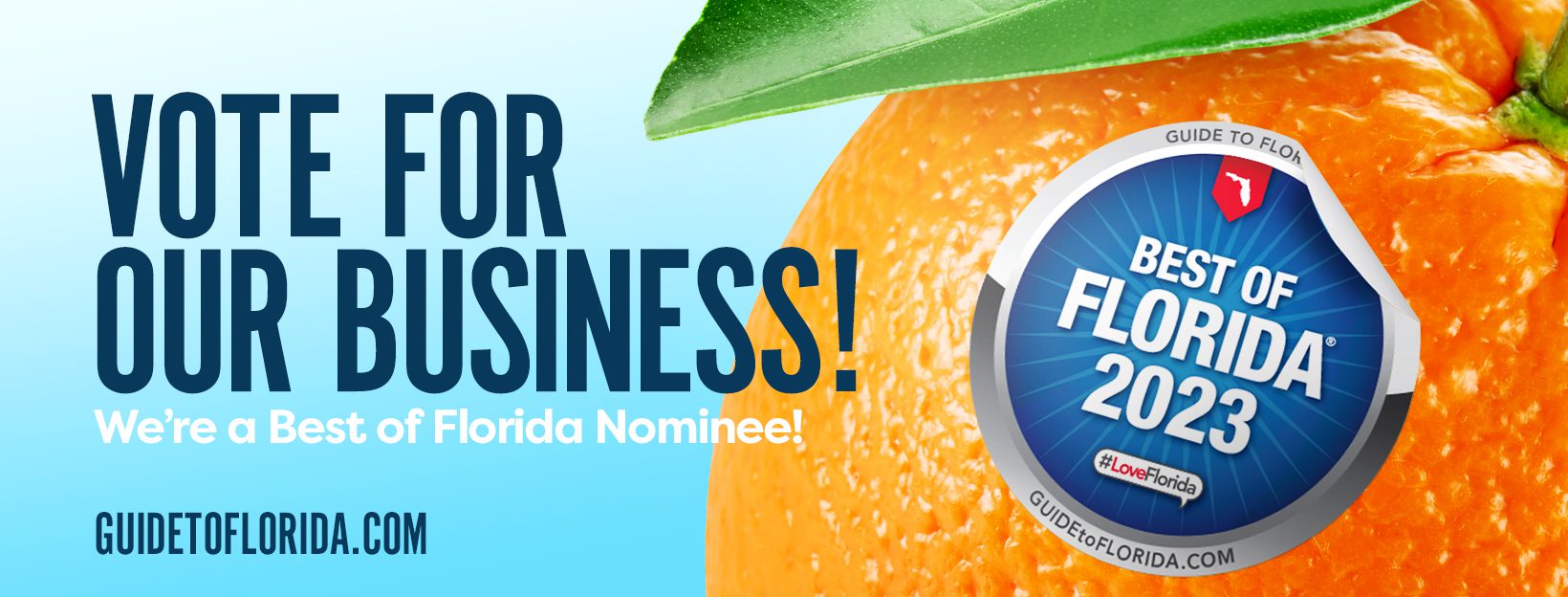 VOTE To Help US Be “The BEST Of Florida”!!!